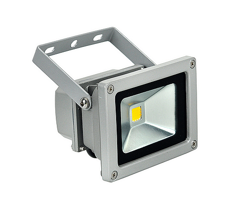 Прожектор светодиодный FL-10 серебристый 220В LED Модуль 10Вт 850Лм 120° IP65 белый свет